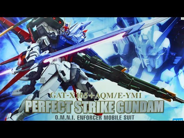 pg perfect strike gundam unboxing
